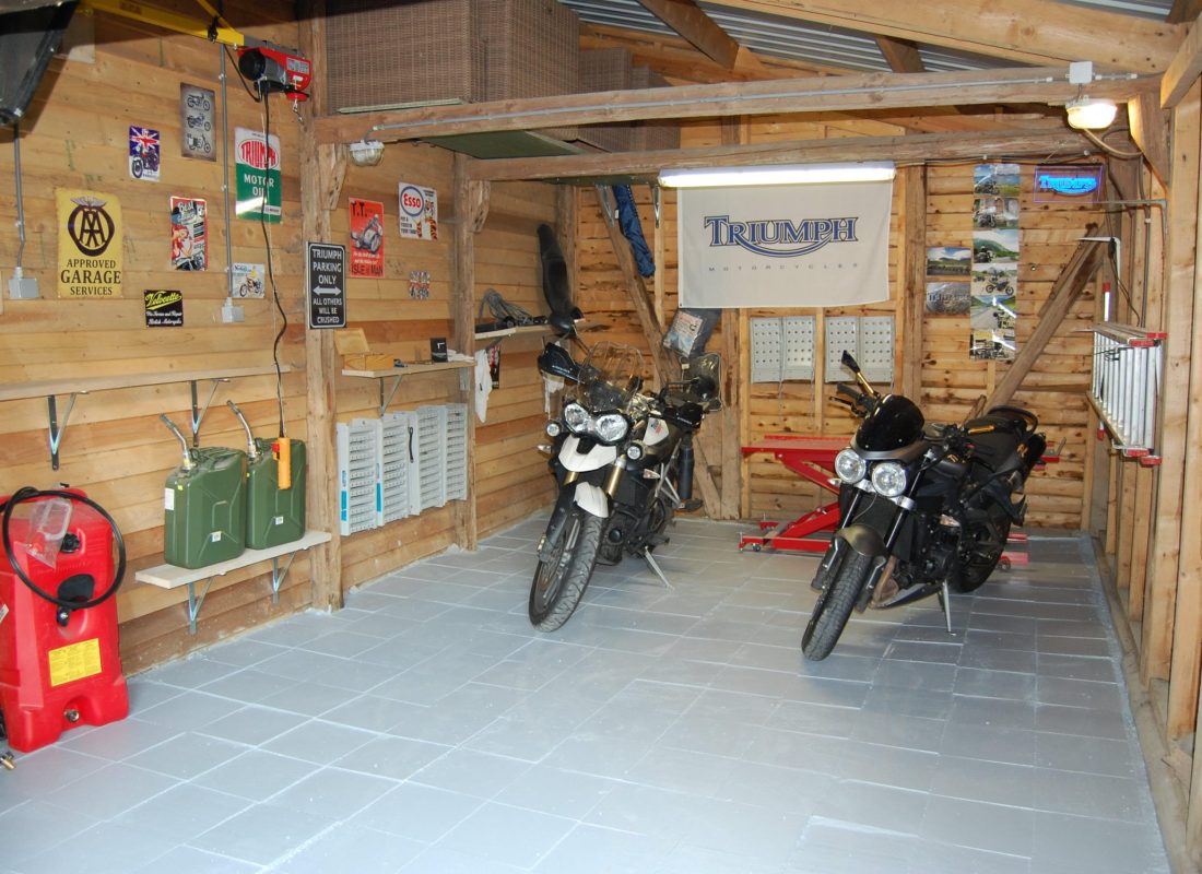 Parking voor motoren